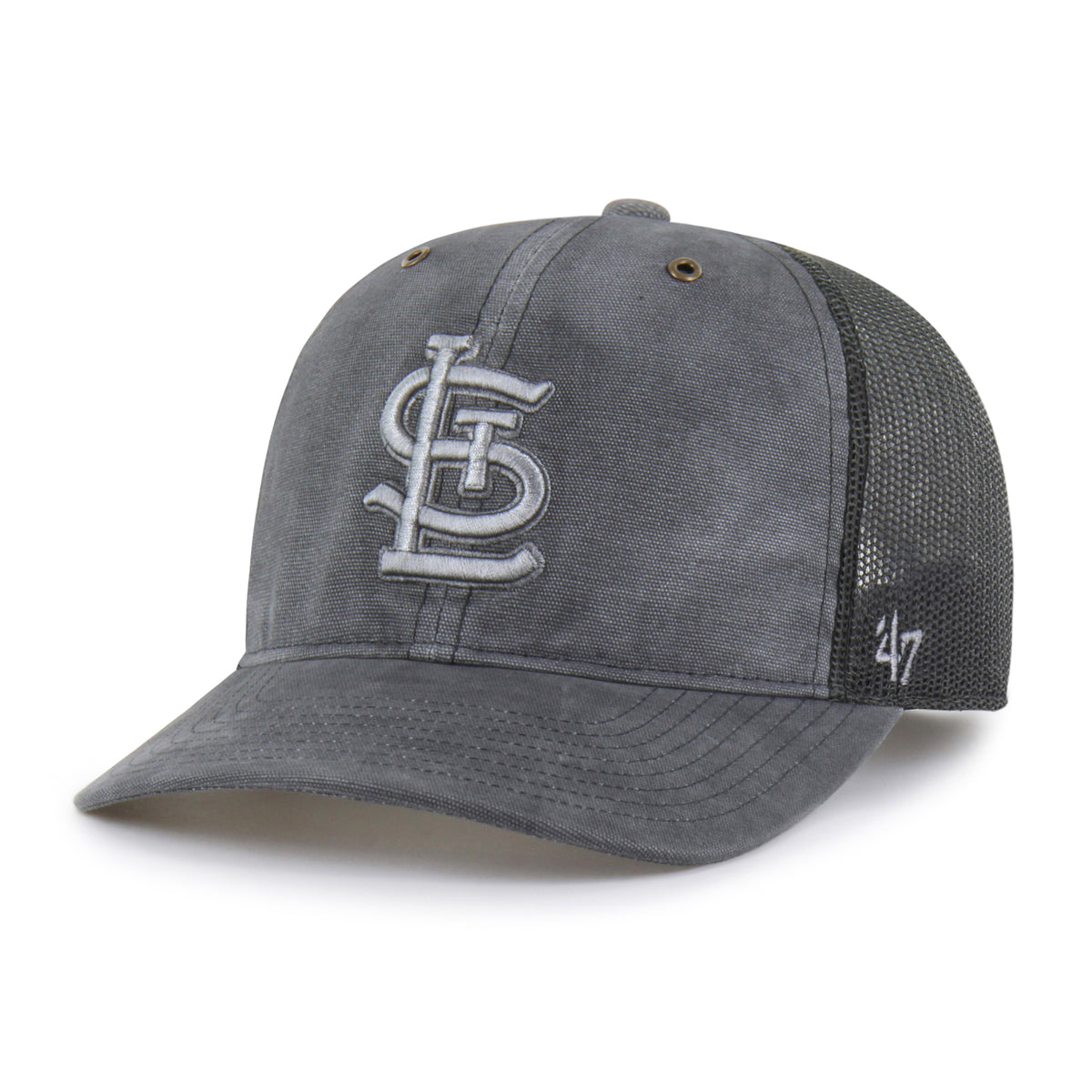 ST. LOUIS CARDINALS CARHARTT DYED '47 TRUCKER RF RELAXED FIT
