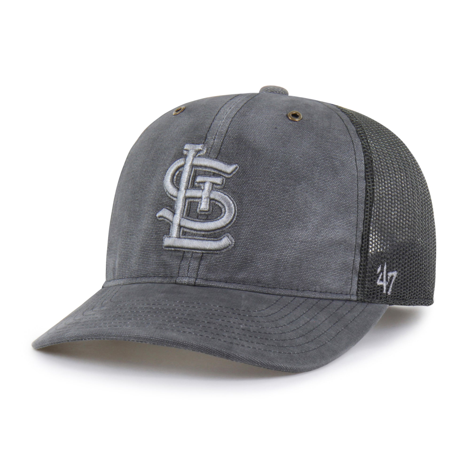 ST. LOUIS CARDINALS CARHARTT DYED '47 TRUCKER RF RELAXED FIT