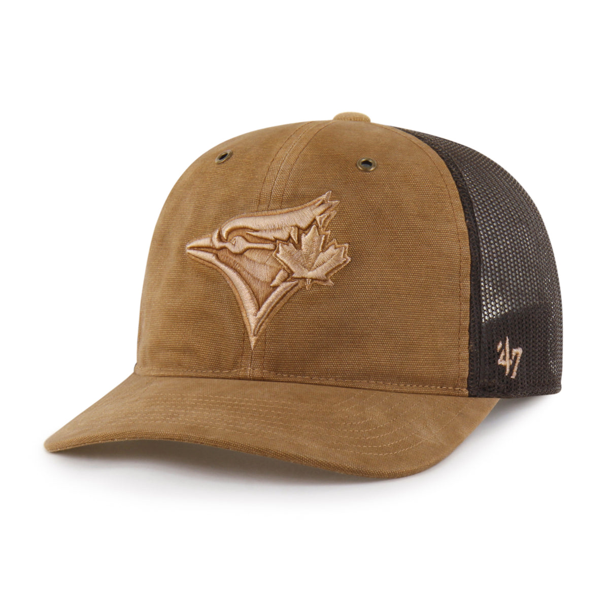 TORONTO BLUE JAYS CARHARTT DYED '47 TRUCKER RF RELAXED FIT