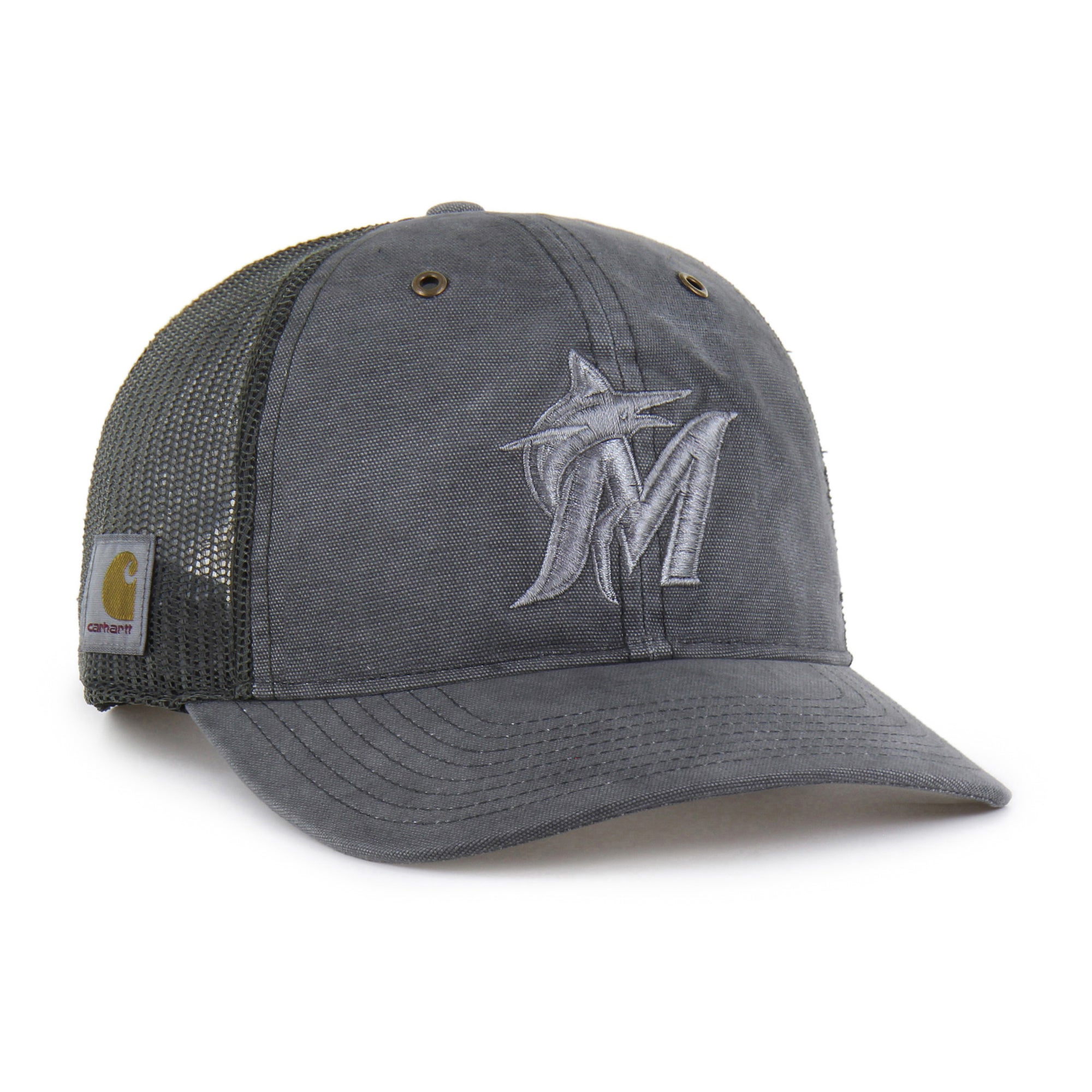 MIAMI MARLINS CARHARTT DYED '47 TRUCKER RF RELAXED FIT