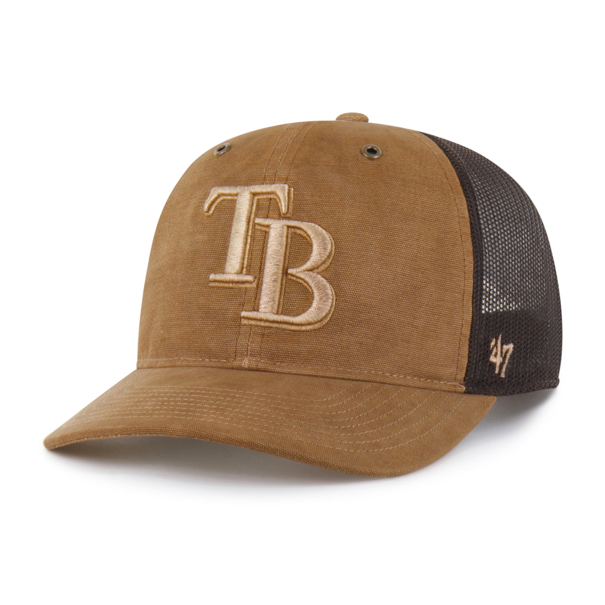 TAMPA BAY RAYS CARHARTT DYED '47 TRUCKER RF RELAXED FIT