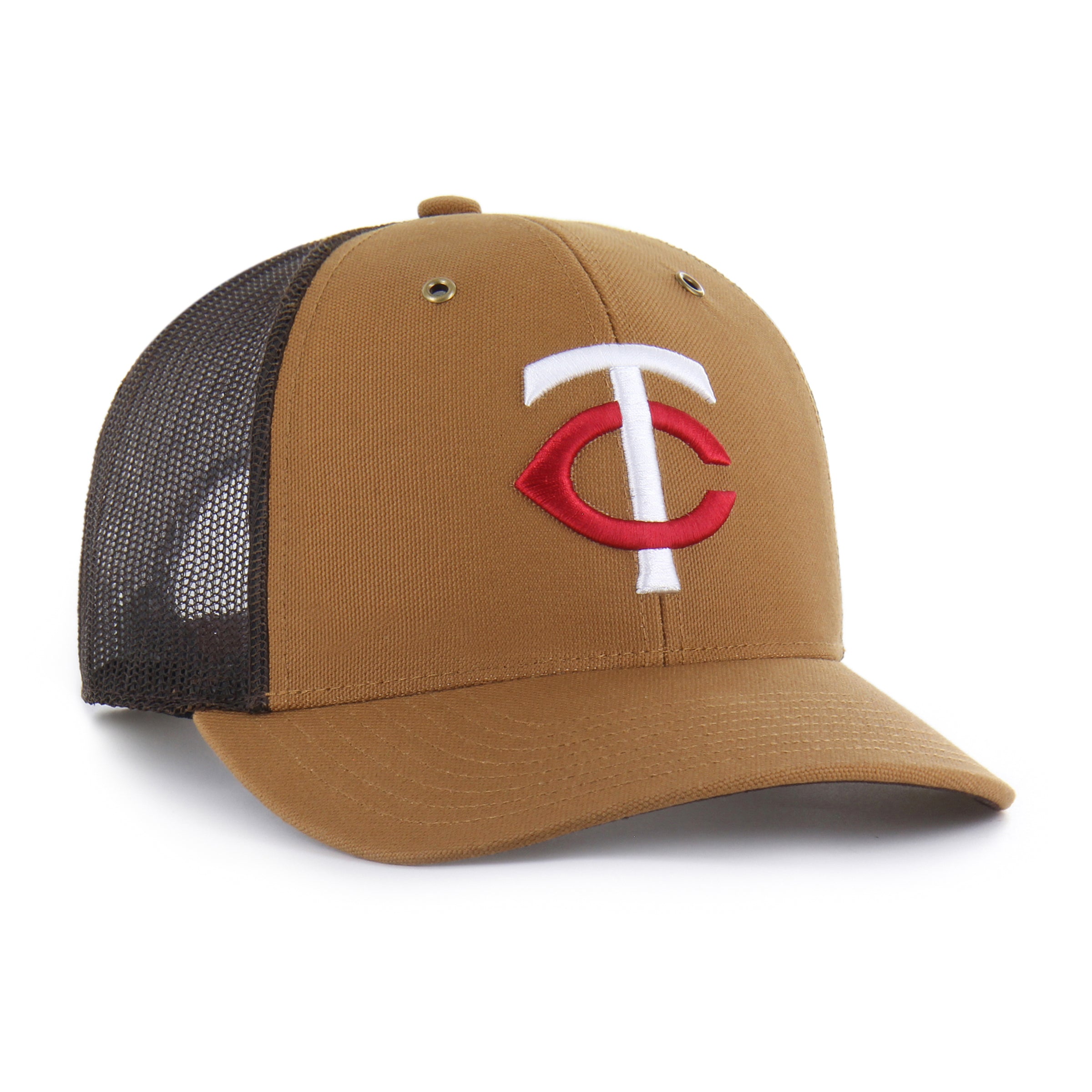 MINNESOTA TWINS CARHARTT '47 TRUCKER - Brown