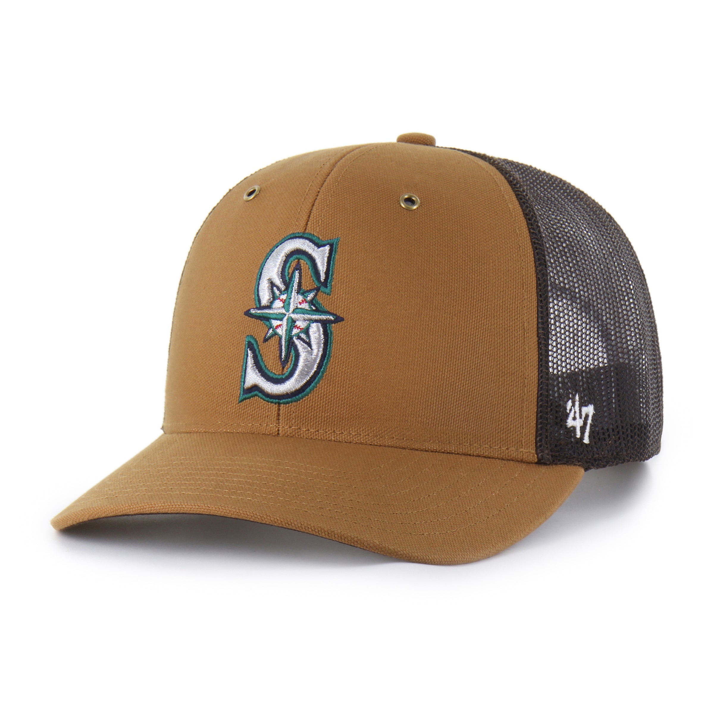 SEATTLE MARINERS CARHARTT '47 TRUCKER - Brown
