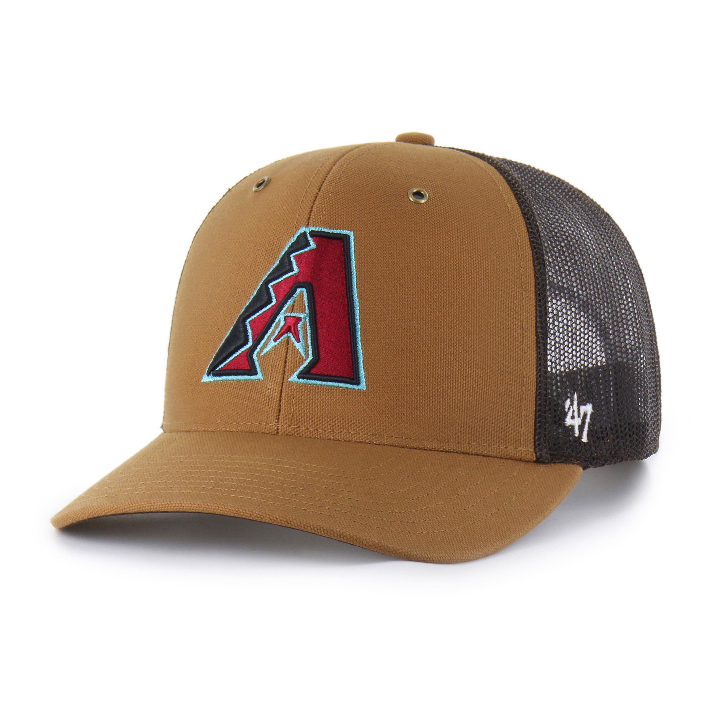 ARIZONA DIAMONDBACKS CARHARTT '47 TRUCKER - Brown