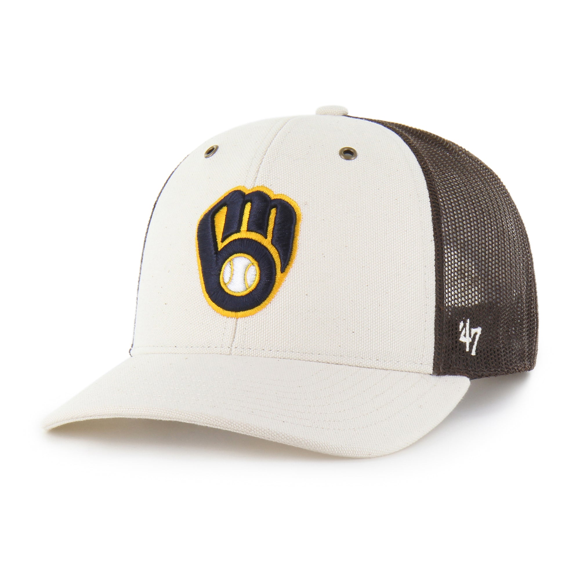 MILWAUKEE BREWERS CARHARTT UNDYED '47 TRUCKER