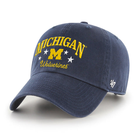 MICHIGAN WOLVERINES ARCH STAR '47 CLEAN UP