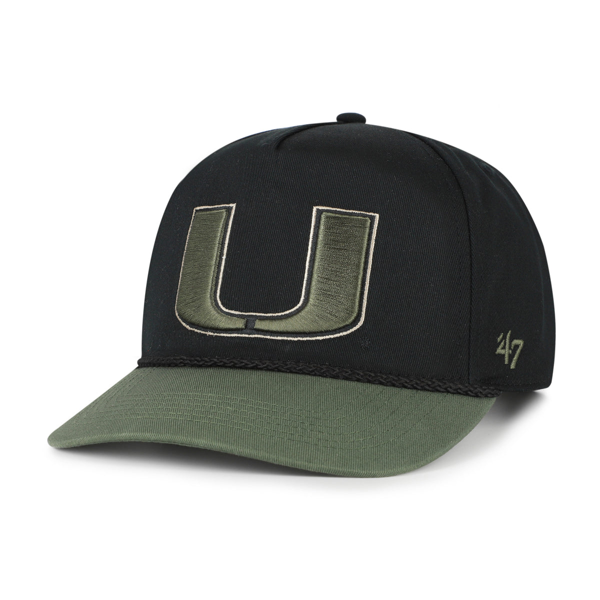 MIAMI HURRICANES KHAKI ACCENTS '47 HITCH