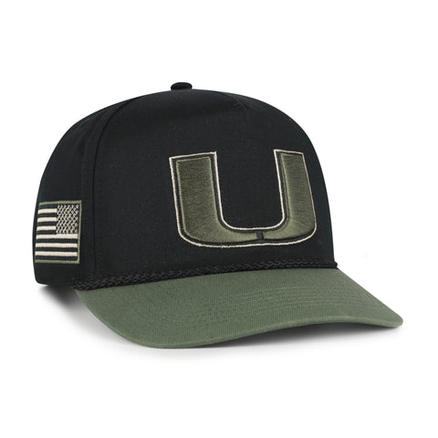 MIAMI HURRICANES KHAKI ACCENTS '47 HITCH