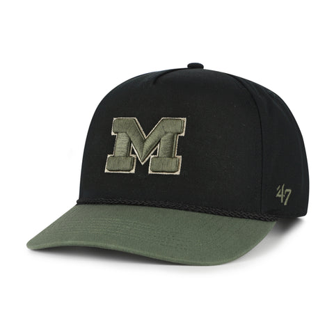 MICHIGAN WOLVERINES KHAKI ACCENTS '47 HITCH