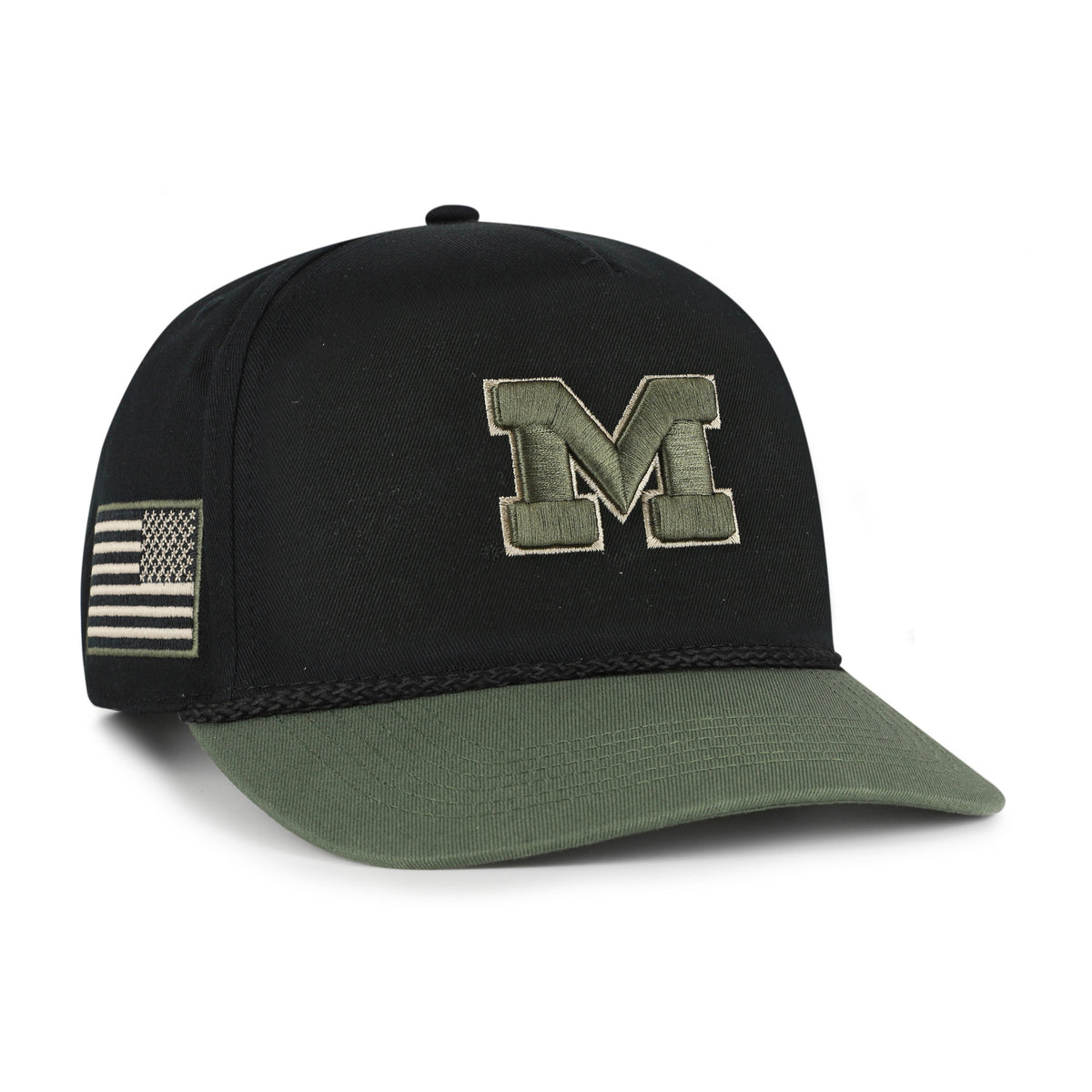 MICHIGAN WOLVERINES KHAKI ACCENTS '47 HITCH