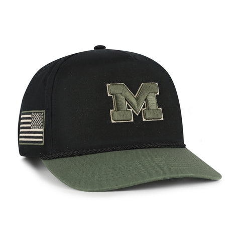 MICHIGAN WOLVERINES KHAKI ACCENTS '47 HITCH