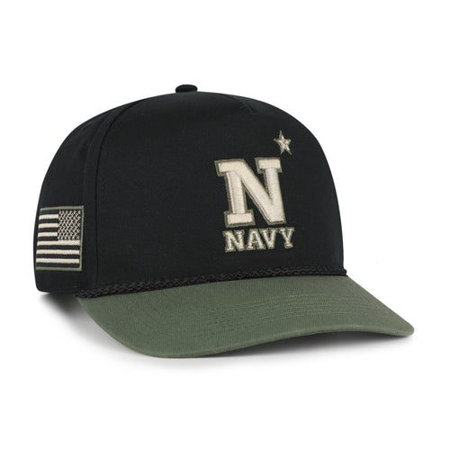 NAVY MIDSHIPMEN KHAKI ACCENTS '47 HITCH