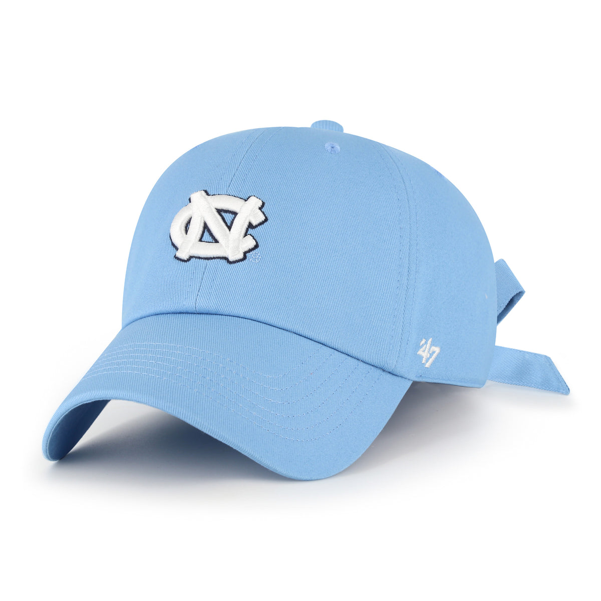 NORTH CAROLINA TAR HEELS UNC BOW BACK 47 CLEAN UP