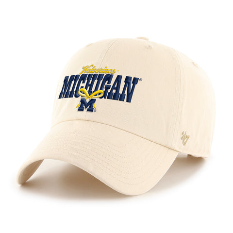 MICHIGAN WOLVERINES BOW STACK '47 CLEAN UP