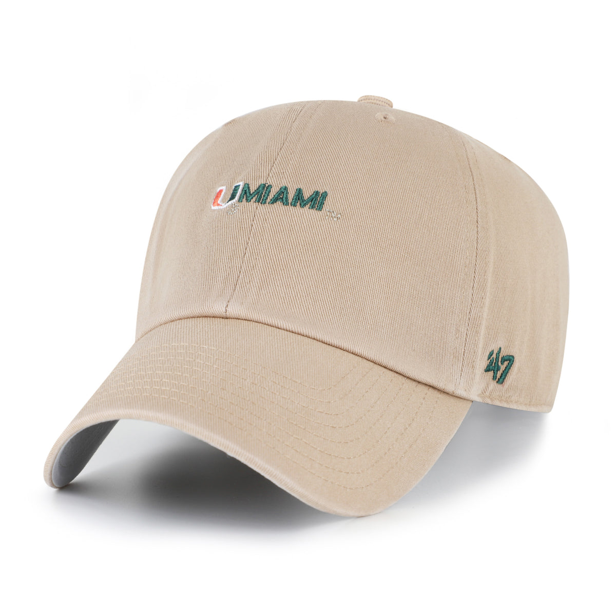 Miami Hurricanes Script '47 Clean Up
