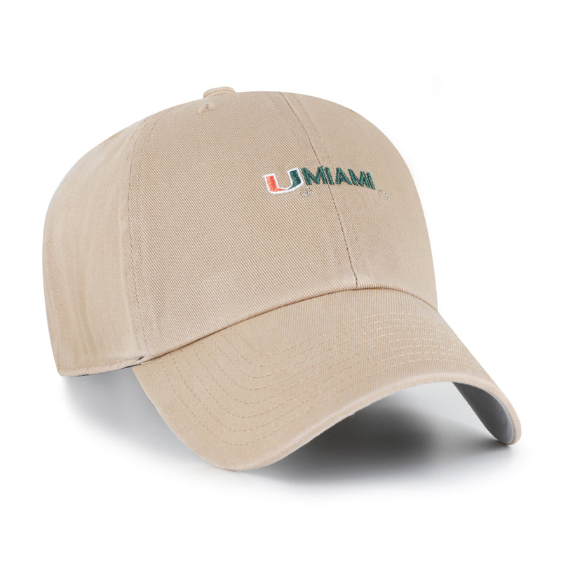 Miami Hurricanes Script '47 Clean Up