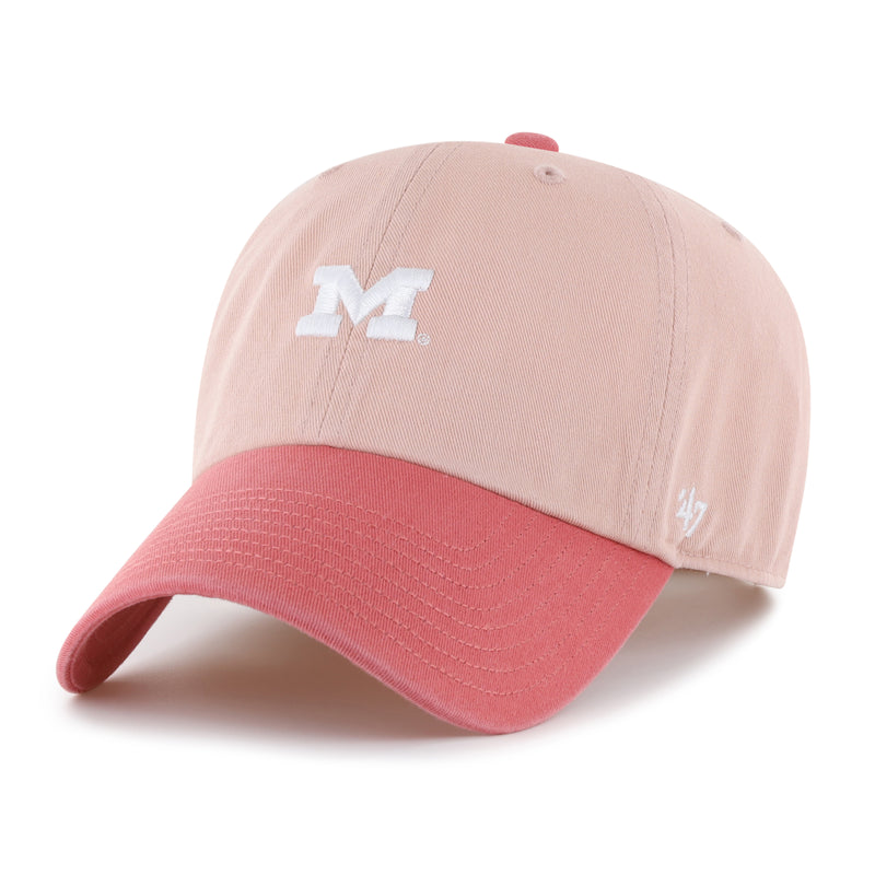 MICHIGAN WOLVERINES BASE RUNNER SCRIPT TWO TONE '47 CLEAN UP