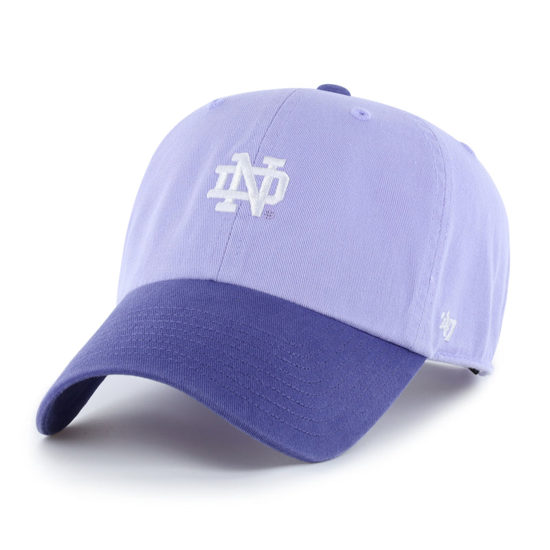 NOTRE DAME FIGHTING IRISH BASE RUNNER SCRIPT TWO TONE '47 CLEAN UP