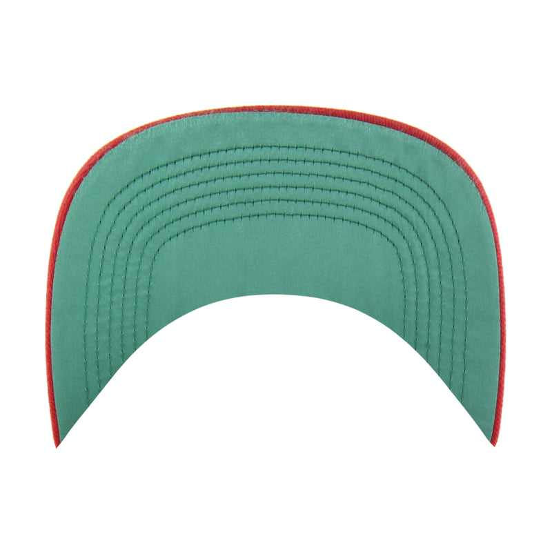 OHIO STATE BUCKEYES CHAIN SIDE STITCH '47 CLEAN UP FLAT BRIM
