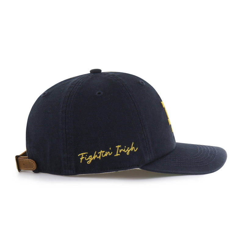 NOTRE DAME STANDALON CHAIN SIDE STITCH '47 CLEAN UP FLAT BRIM