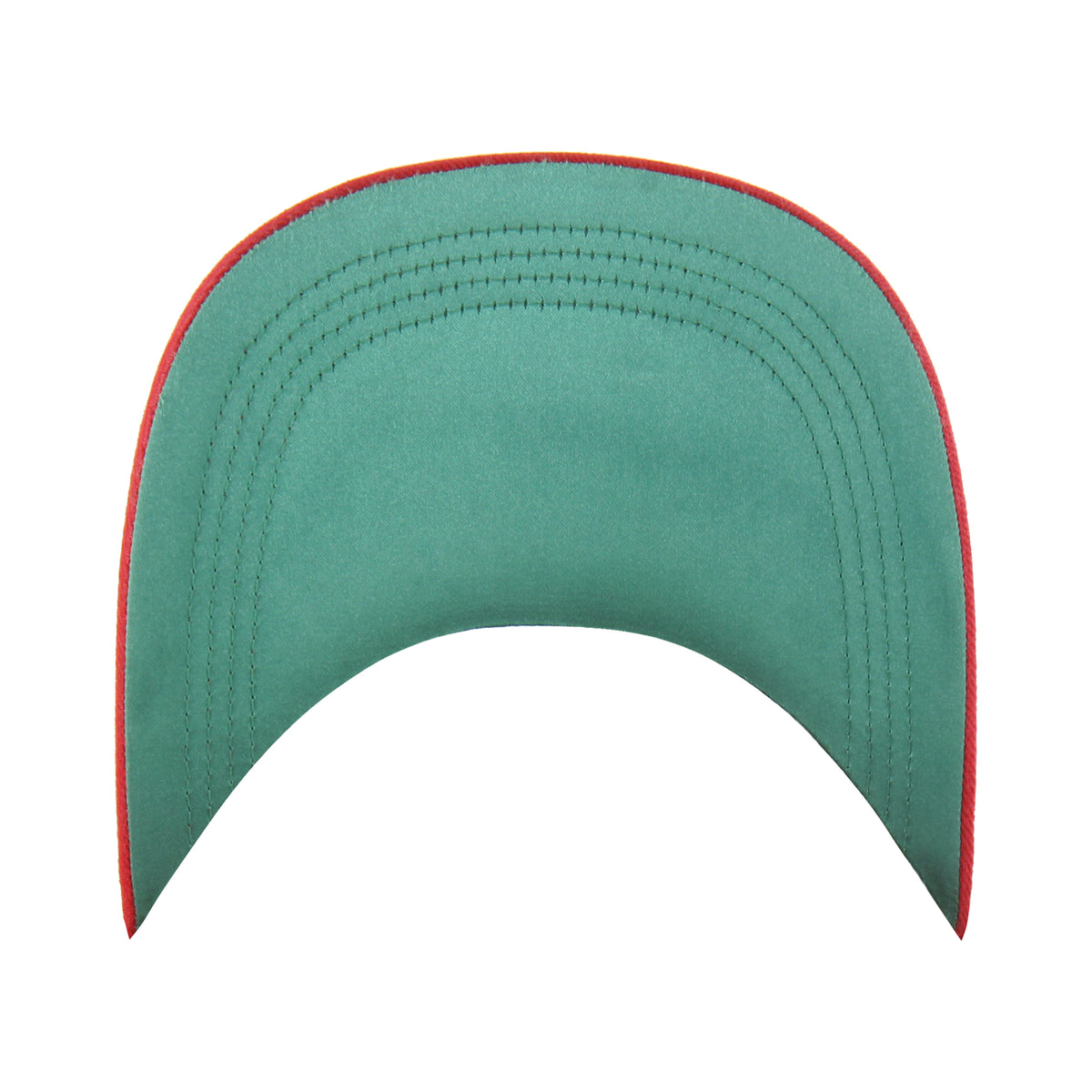 OHIO STATE BUCKEYES CHAIN SIDE STITCH '47 CLEAN UP LONG VISOR