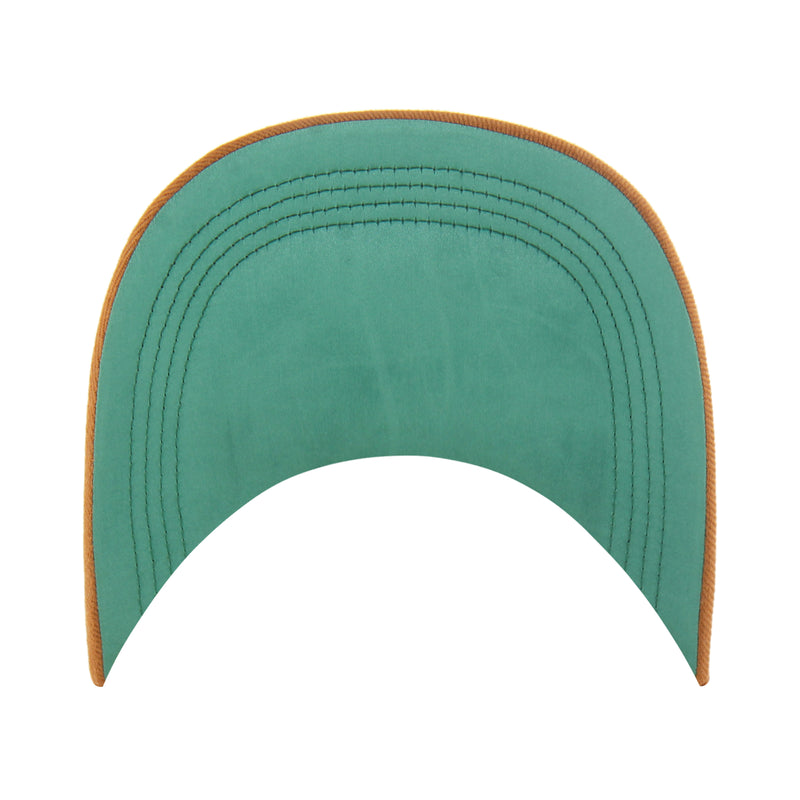 TEXAS LONGHORNS CHAIN SIDE STITCH '47 CLEAN UP LONG VISOR
