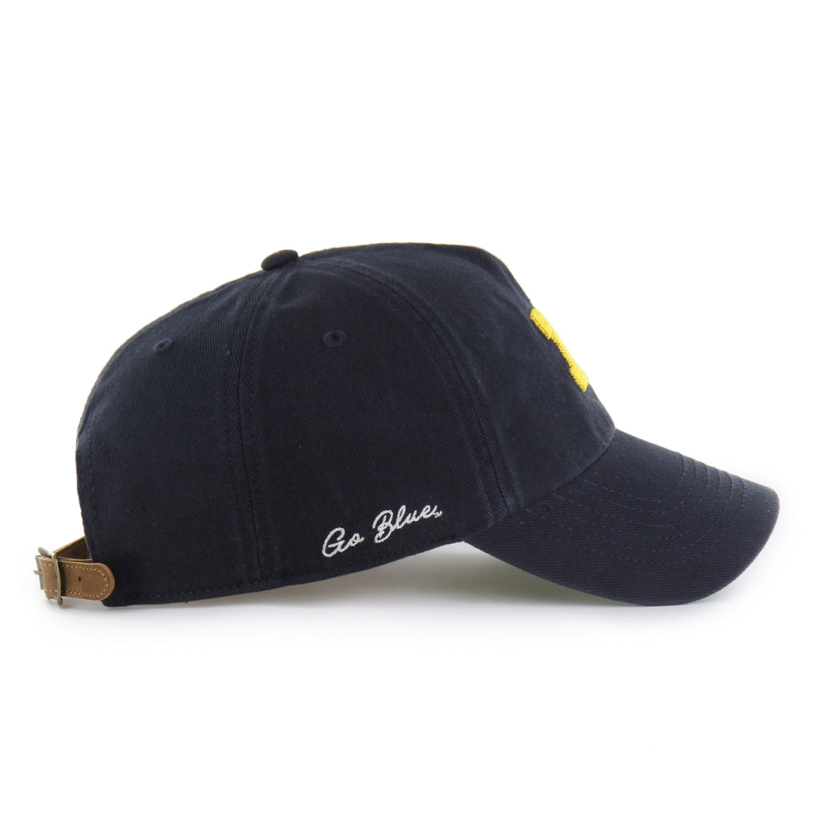 MICHIGAN WOLVERINES CHAIN SIDE STITCH '47 CLEAN UP PINCH FRONT
