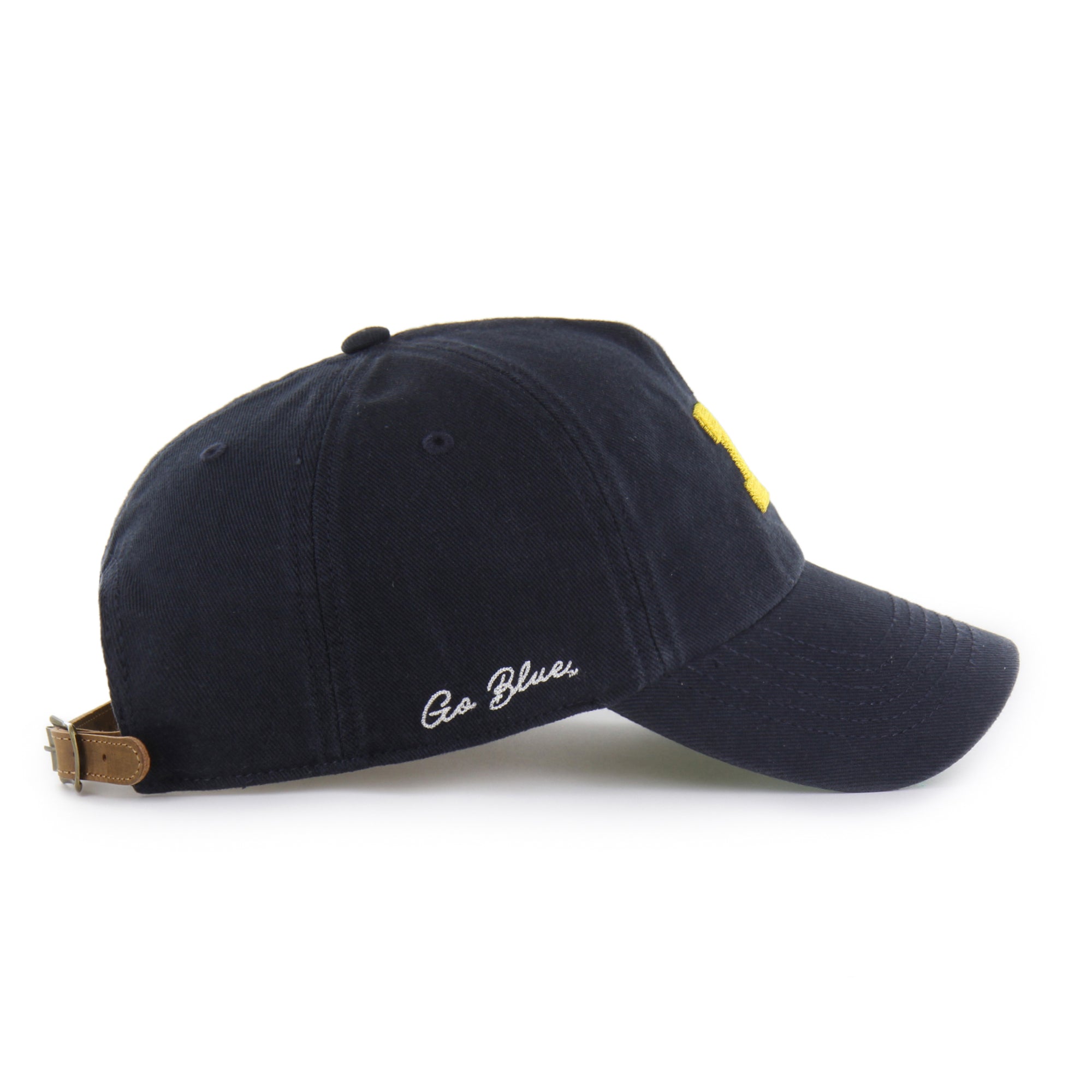 MICHIGAN WOLVERINES CHAIN SIDE STITCH '47 CLEAN UP PINCH FRONT