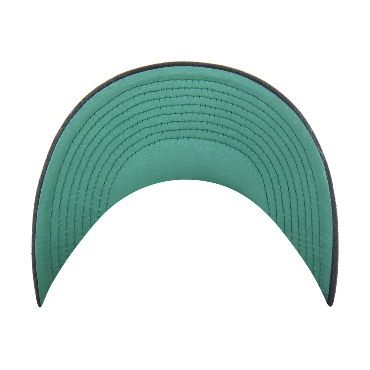 MICHIGAN WOLVERINES CHAIN SIDE STITCH '47 CLEAN UP ROUND VISOR