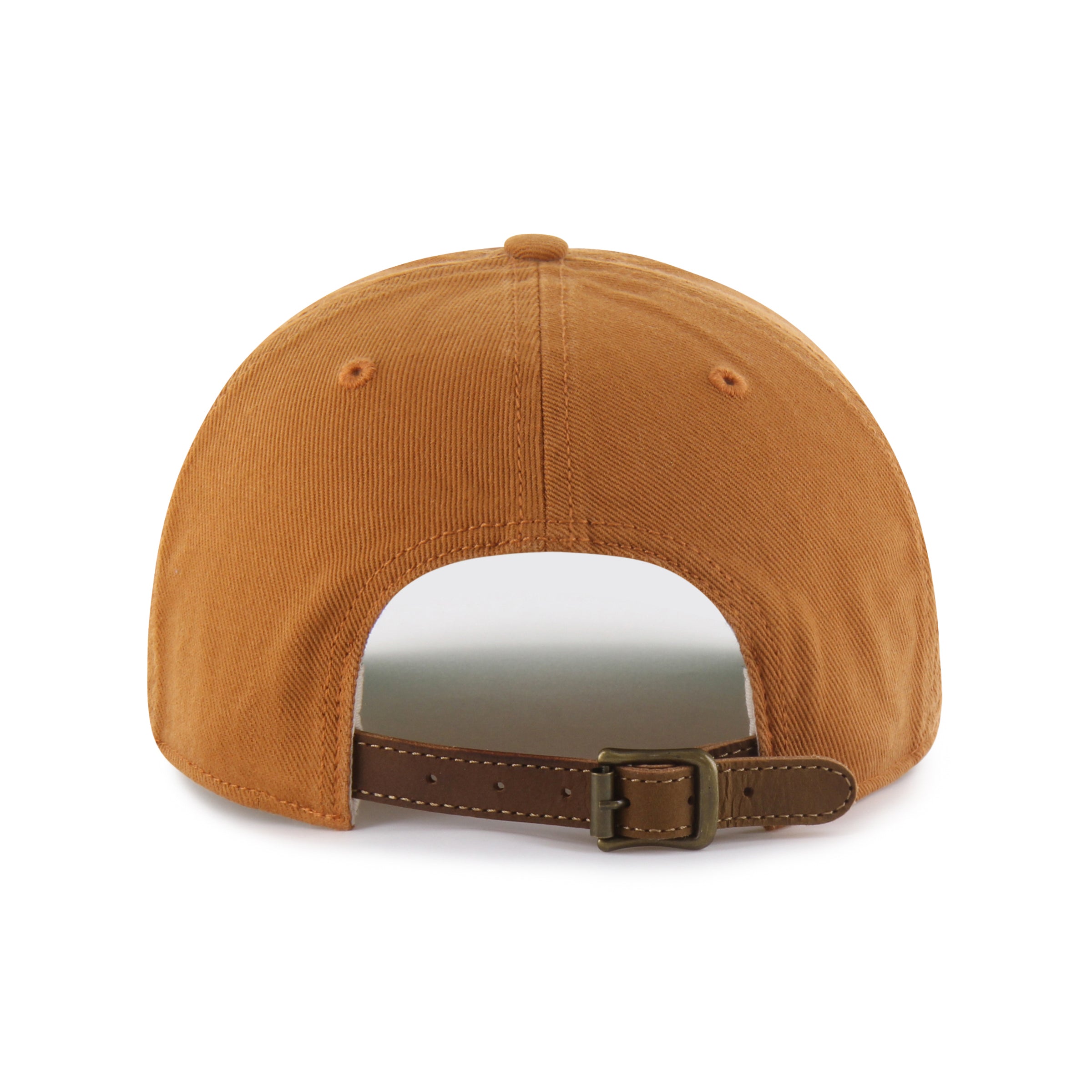 TEXAS LONGHORNS CHAIN SIDE STITCH '47 CLEAN UP SHORT VISOR - Burnt
