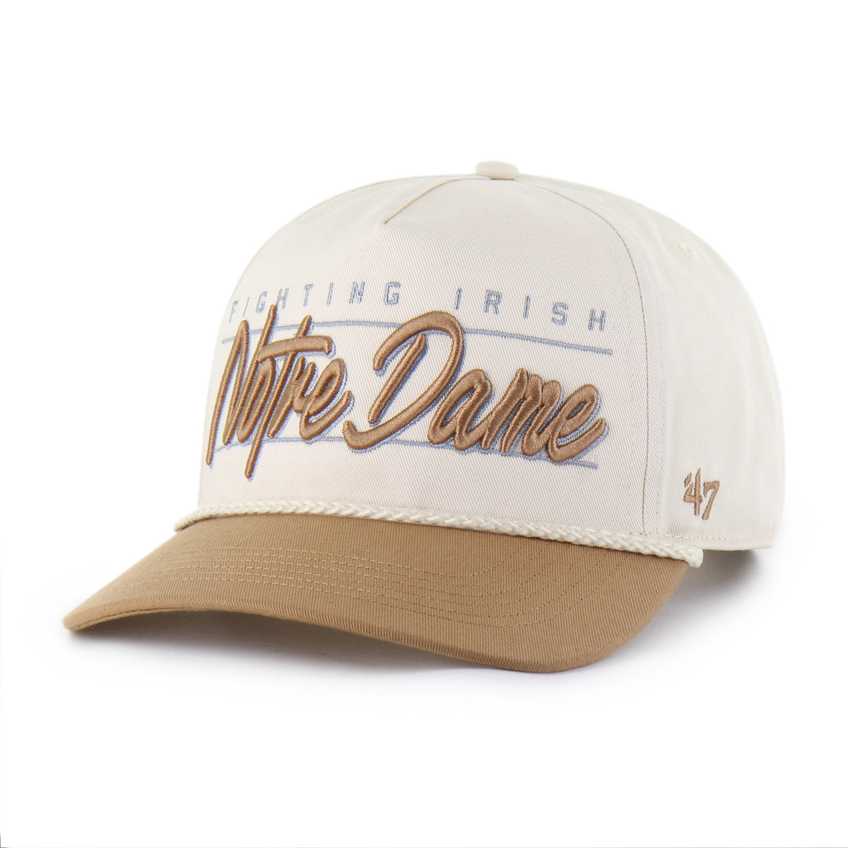 NOTRE DAME FIGHTING IRISH CONDOR TWILL TWO TONE '47 HITCH