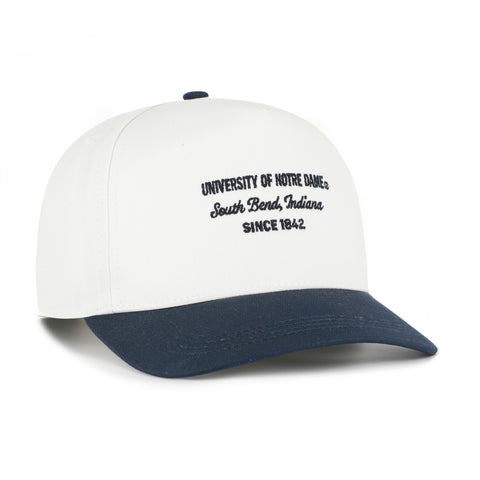 NOTRE DAME FIGHTING IRISH CONTEMPORARY BASICS TWO TONE '47 HITCH