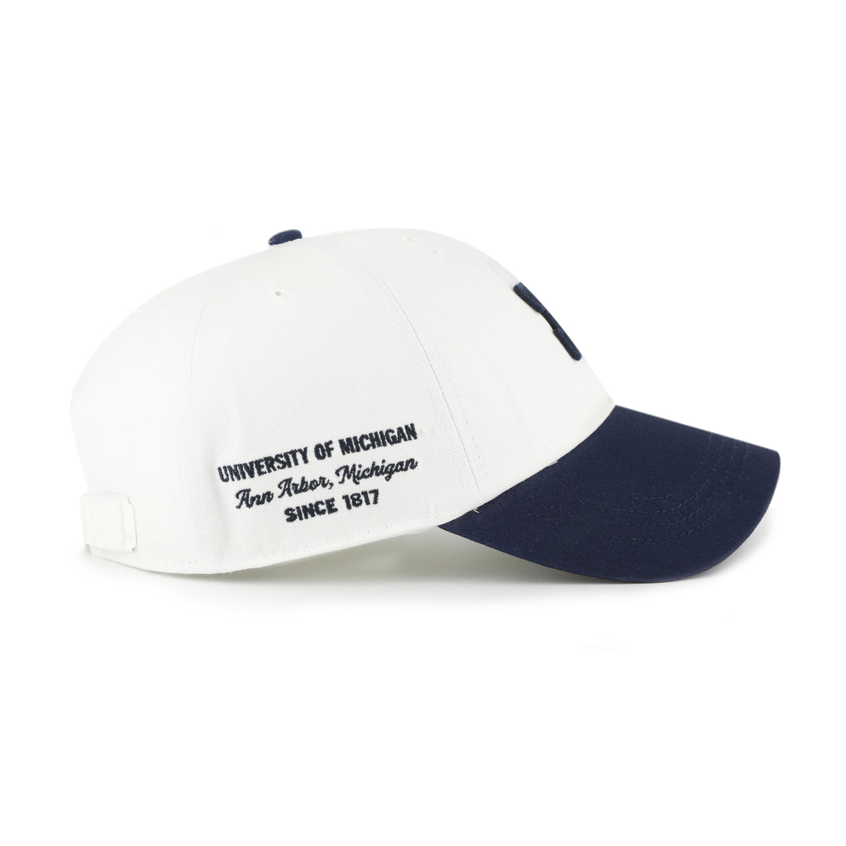 MICHIGAN WOLVERINES CONTEMPORARY BASICS TWO TONE '47 CLEAN UP