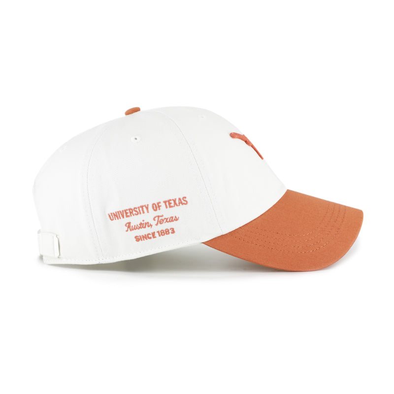 TEXAS LONGHORNS CONTEMPORARY BASICS TWO TONE '47 CLEAN UP