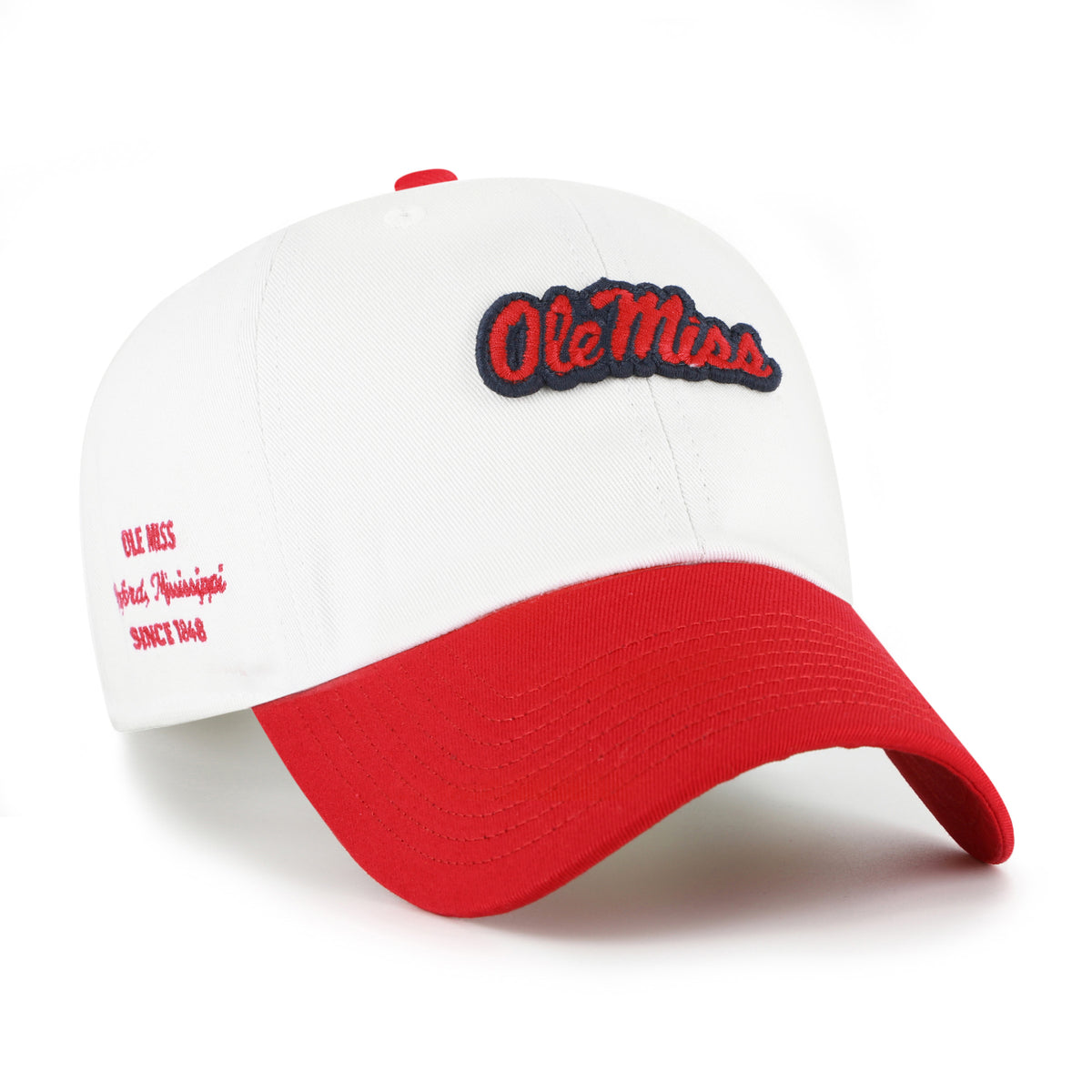 MISSISSIPPI REBELS CONTEMPORARY BASICS TWO TONE '47 CLEAN UP