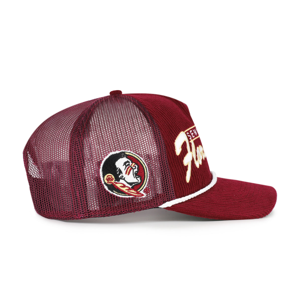 FLORIDA STATE SEMINOLES DOUBLE HEADER MESH '47 HITCH