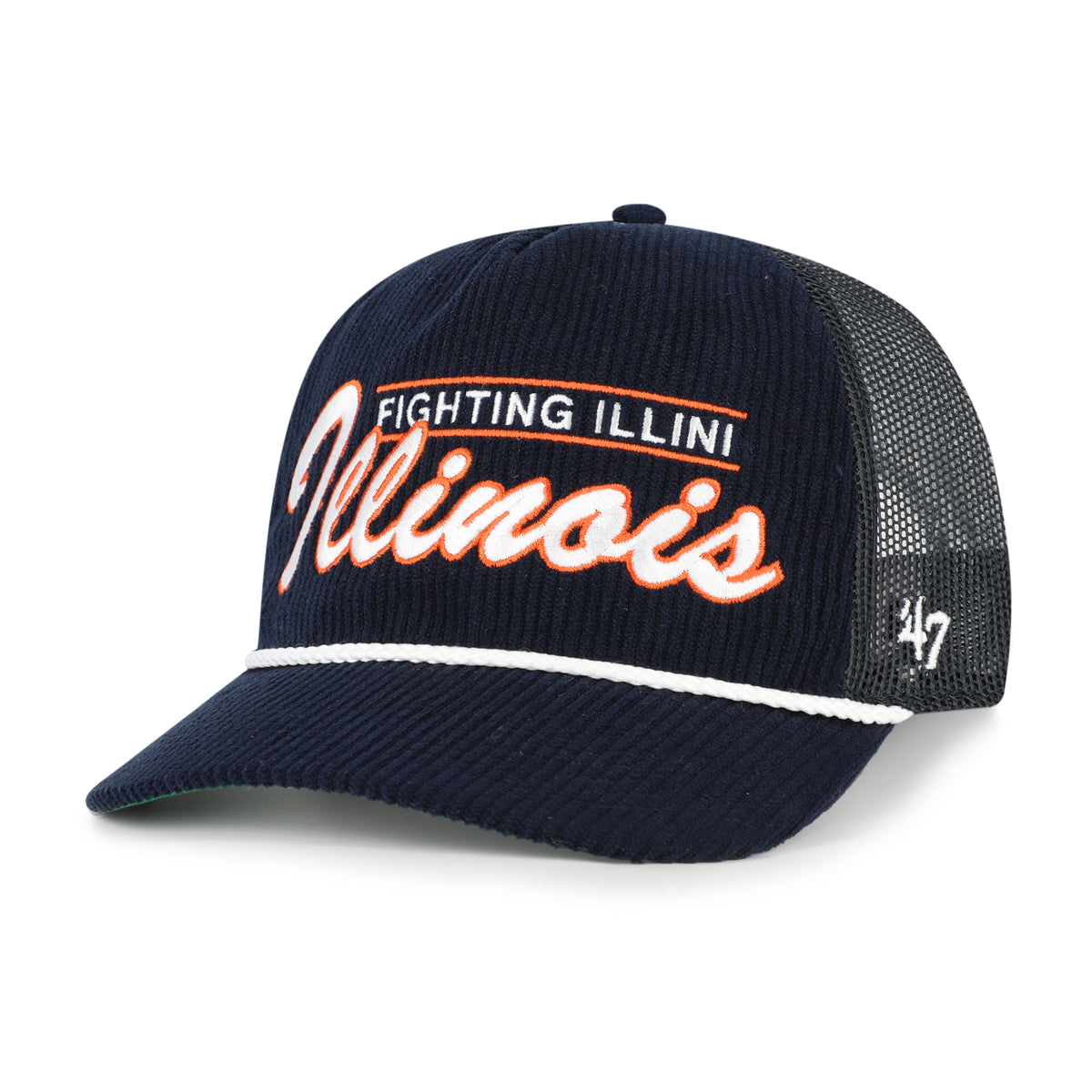 ILLINOIS FIGHTING ILLINI DOUBLE HEADER MESH '47 HITCH RF RELAXED FIT
