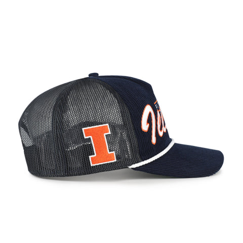 ILLINOIS FIGHTING ILLINI DOUBLE HEADER MESH '47 HITCH RF RELAXED FIT