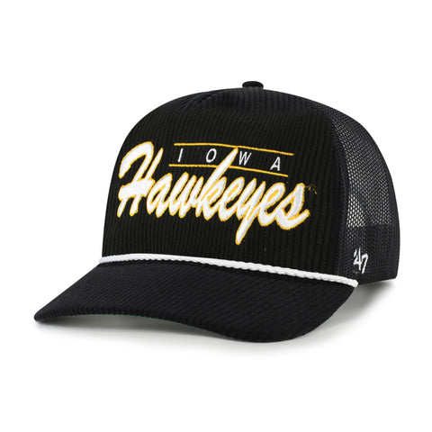 IOWA HAWKEYES DOUBLE HEADER MESH '47 HITCH RF RELAXED FIT