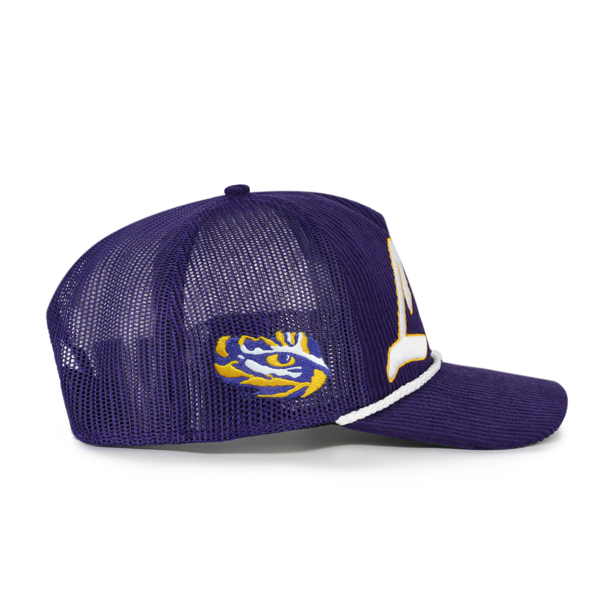LOUISIANA STATE TIGERS LSU DOUBLE HEADER MESH '47 HITCH RF RELAXED FIT
