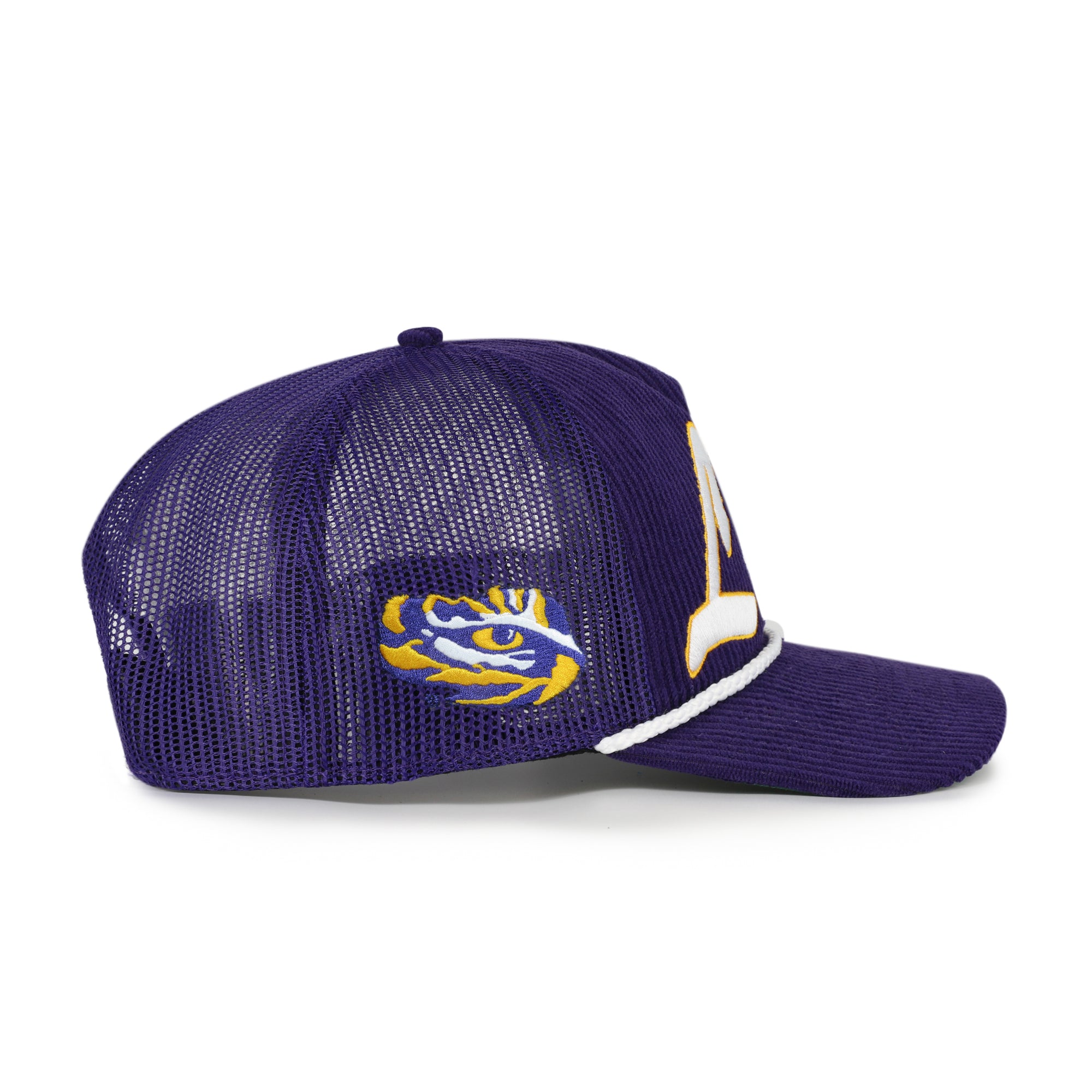 LOUISIANA STATE TIGERS LSU DOUBLE HEADER MESH '47 HITCH RF RELAXED FIT