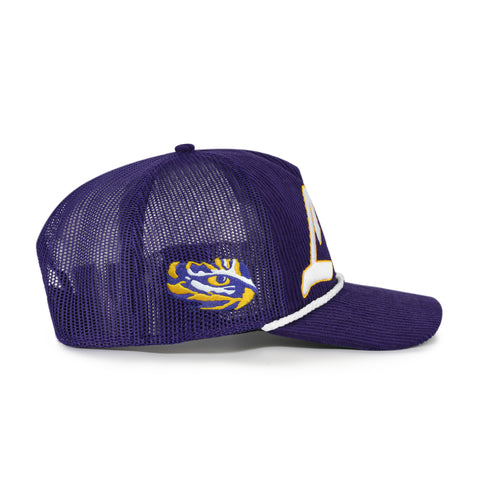 LOUISIANA STATE TIGERS LSU DOUBLE HEADER MESH '47 HITCH RF RELAXED FIT