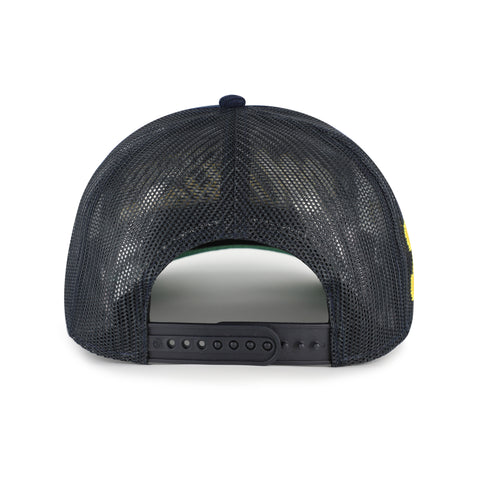 MICHIGAN WOLVERINES DOUBLE HEADER MESH '47 HITCH RF RELAXED FIT