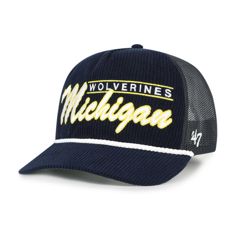 MICHIGAN WOLVERINES DOUBLE HEADER MESH '47 HITCH RF RELAXED FIT