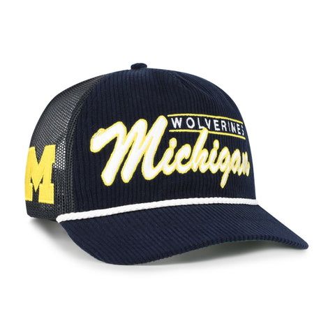 MICHIGAN WOLVERINES DOUBLE HEADER MESH '47 HITCH RF RELAXED FIT