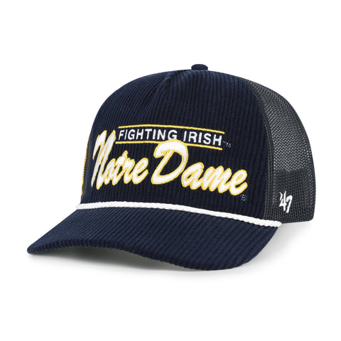 NOTRE DAME FIGHTING IRISH DOUBLE HEADER MESH '47 HITCH RF RELAXED FIT