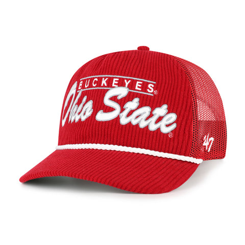 OHIO STATE BUCKEYES DOUBLE HEADER MESH '47 HITCH RF RELAXED FIT