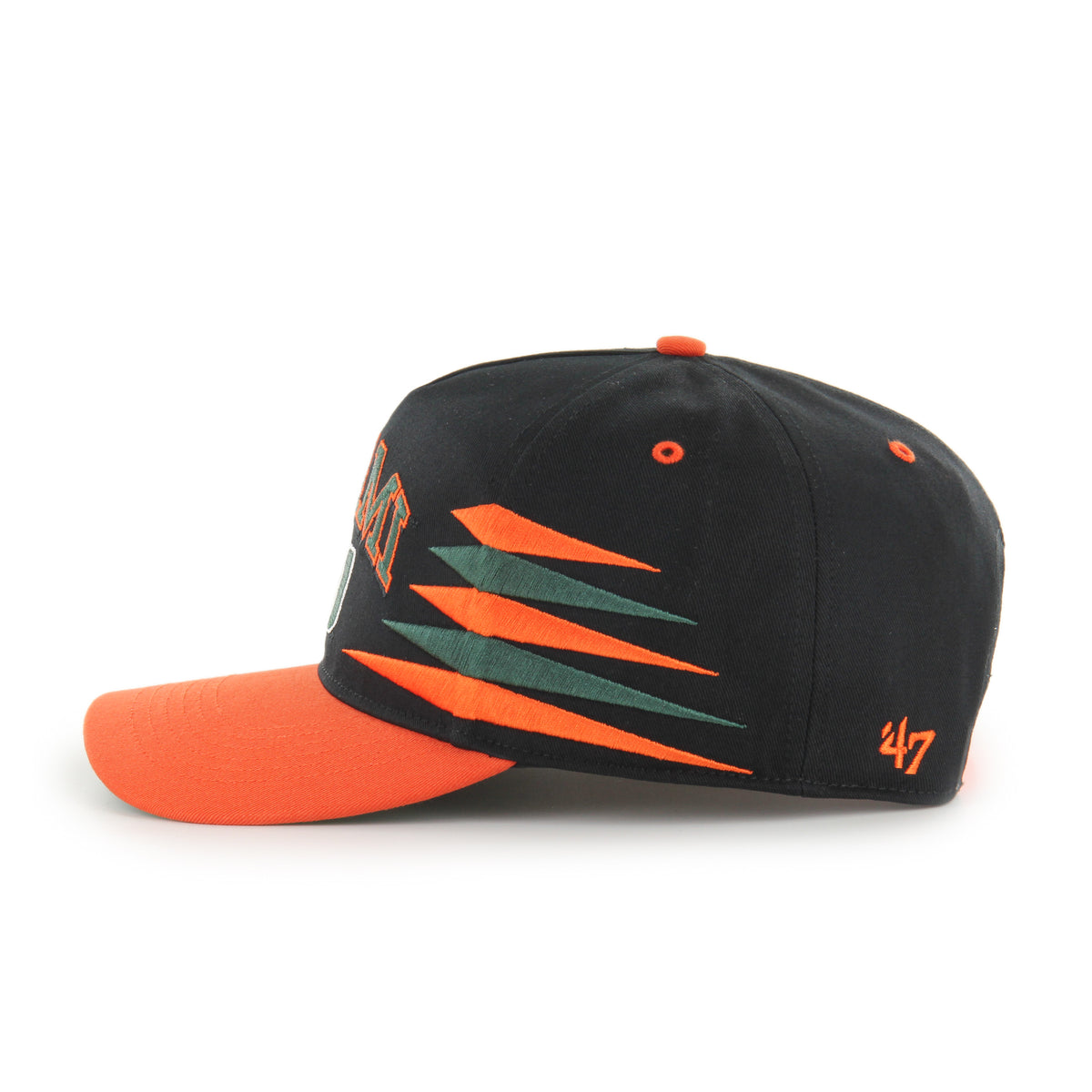 MIAMI HURRICANES DIAMOND CUT '47 HITCH