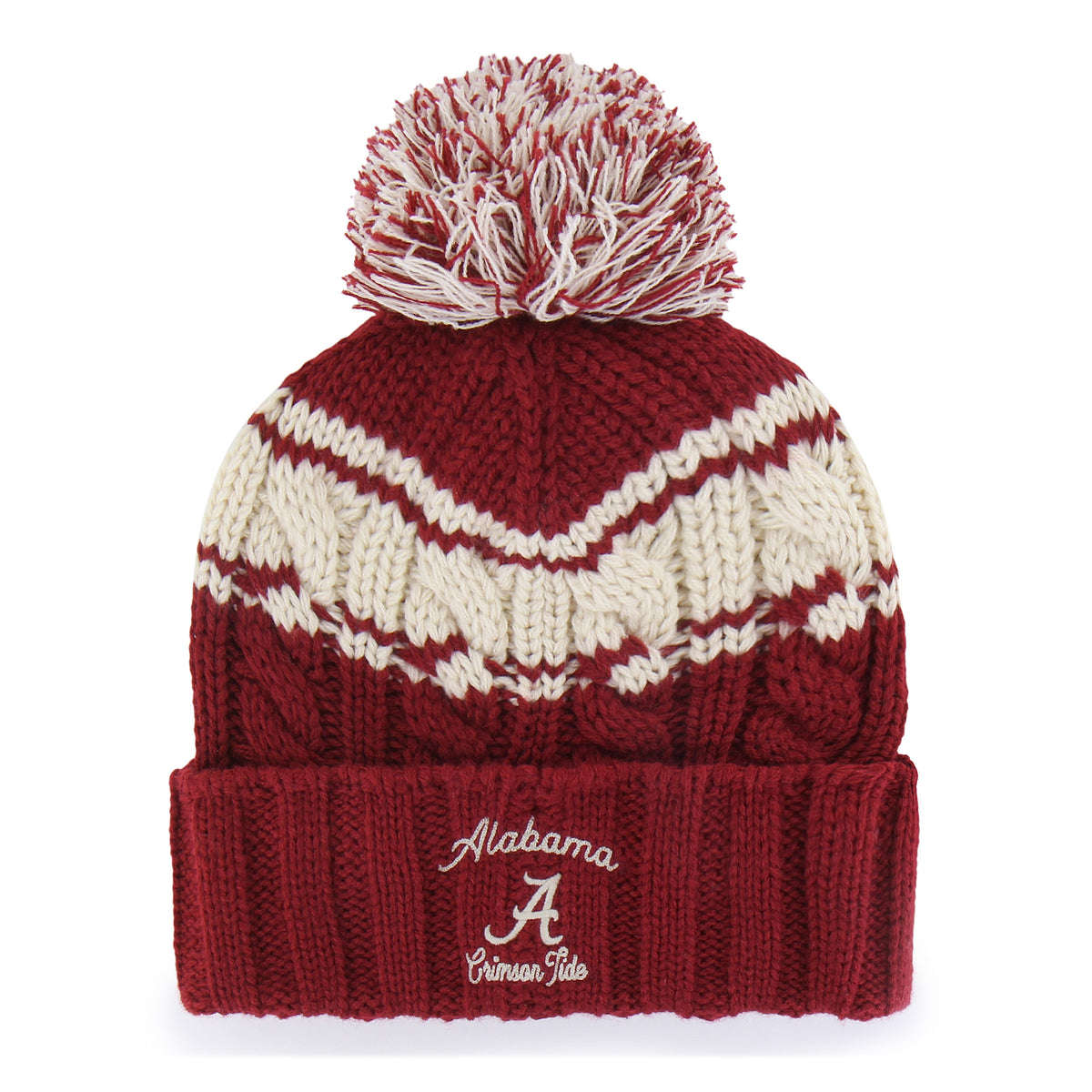 ALABAMA CRIMSON TIDE EMMA '47 CUFF KNIT WOMENS