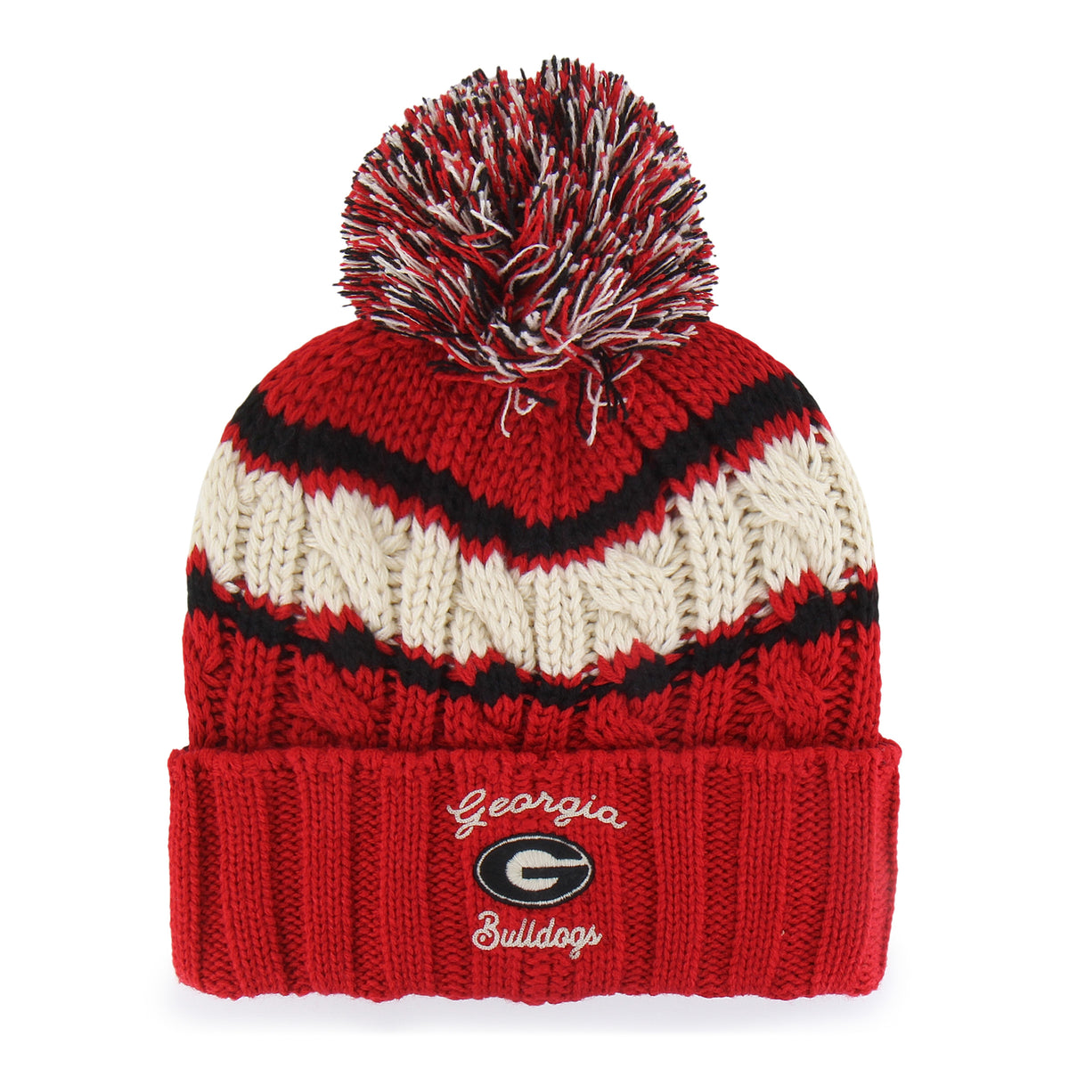 GEORGIA BULLDOGS EMMA '47 CUFF KNIT WOMENS
